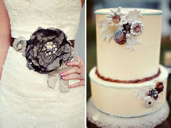 sposa e torta nuziale