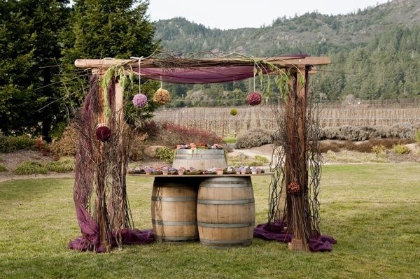 matrimonio a tema vino