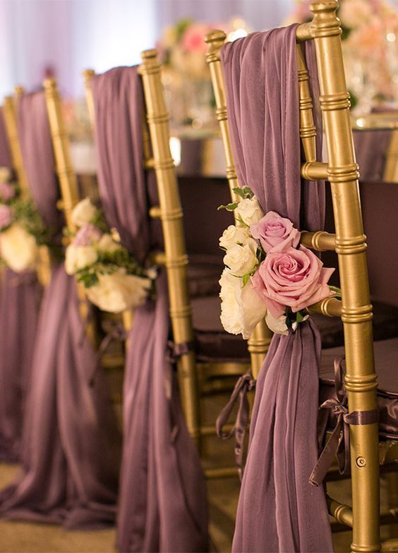 decorazione sedie matrimonio