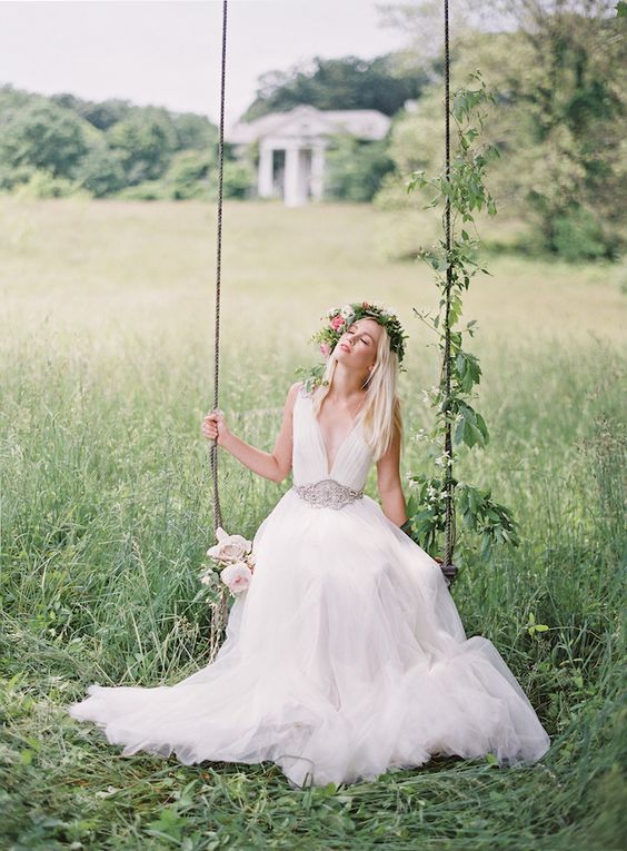 altalena decorazione matrimonio