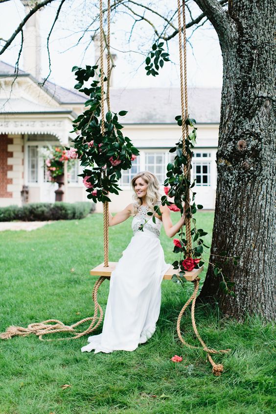 decorazione matrimonio in giardino