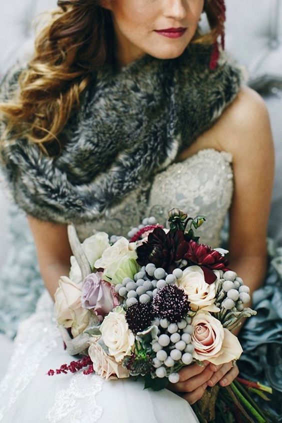 Abiti da sposa invernali