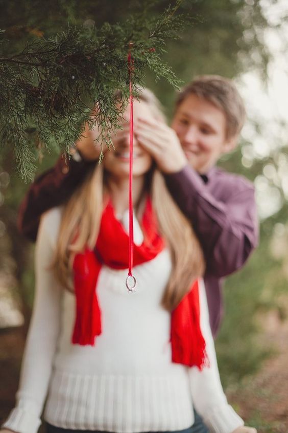 proposta di matrimonio a Natale