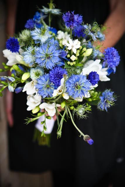 Bouquet sposa fiordaliso