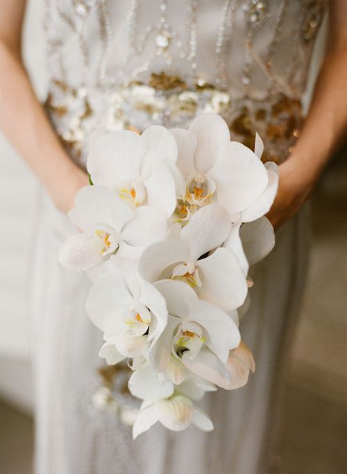 Bouquet sposa orchidee