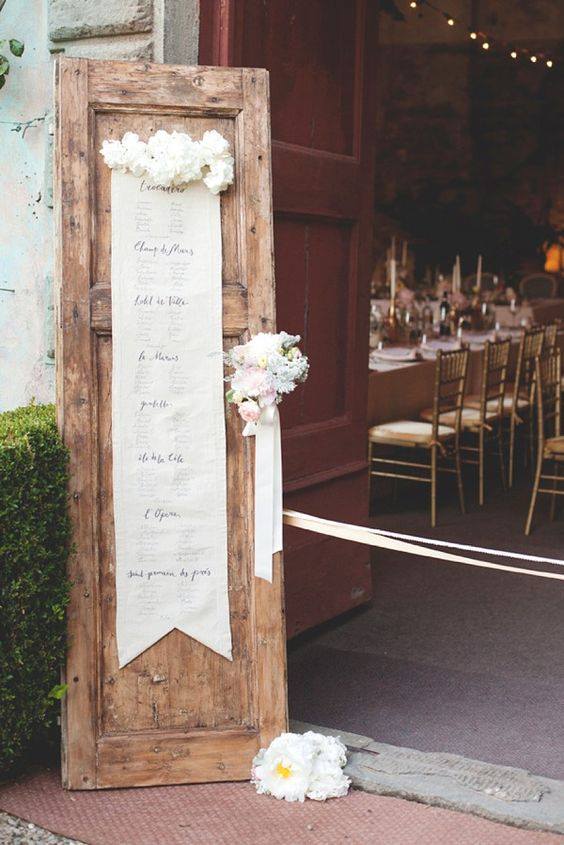 Guida al tableau mariage