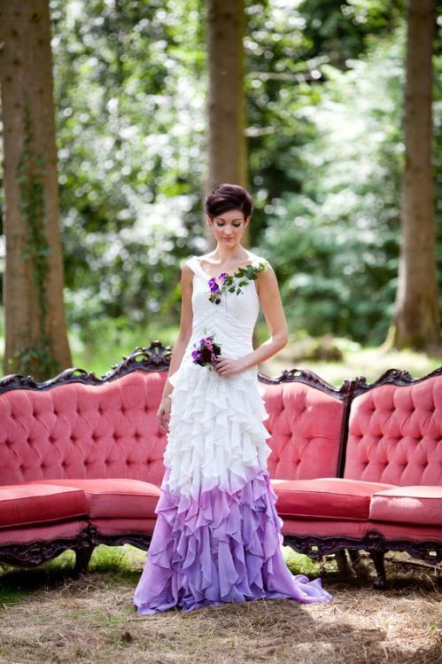 Abito da sposa ultra violet