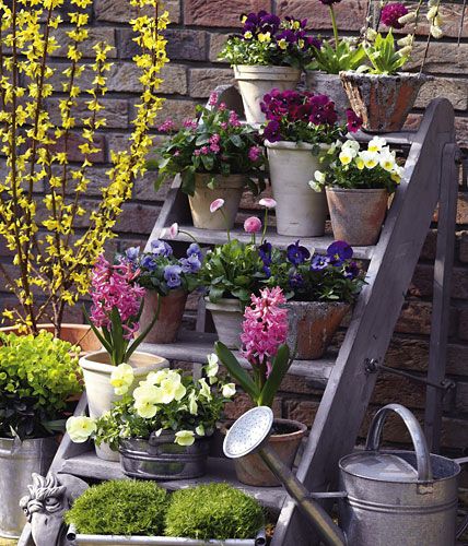 giardino sul balcone