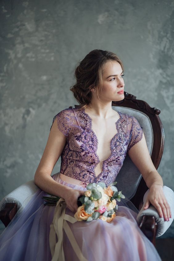 sposa: look ultra violet