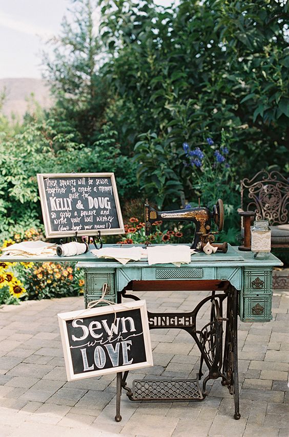 Decorare le nozze con oggetti vintage