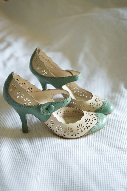 scarpe da sposa in stile vintage