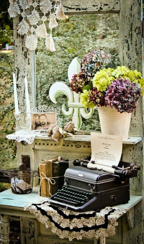 Decorare le nozze con i bauli