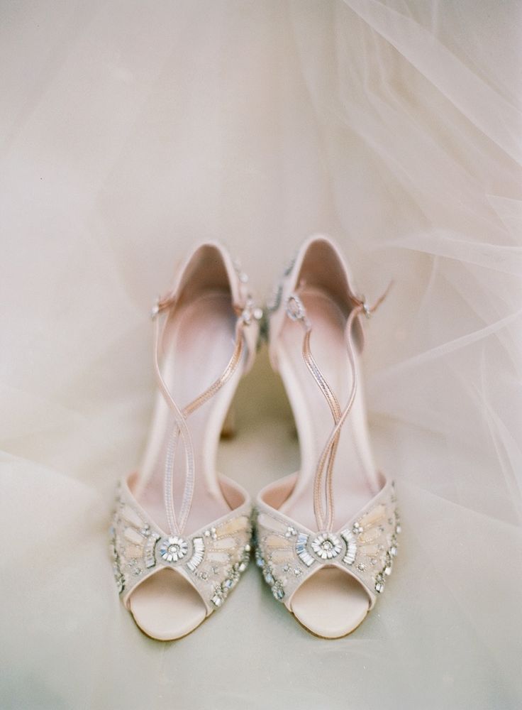 scarpe da sposa in stile vintage