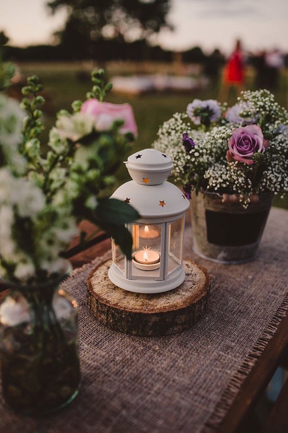 Decorare le nozze con le lanterne