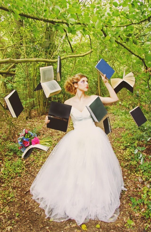 decorare il matrimonio con i libri