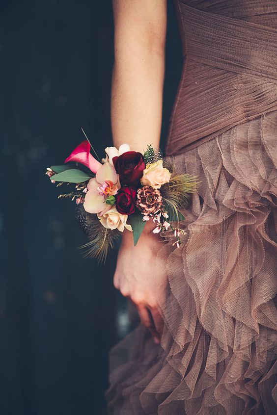 Corsage e bouquet originali