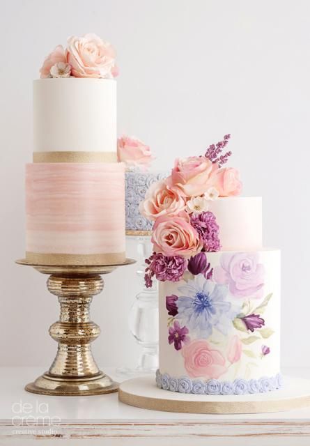 torte nuziali dipinte