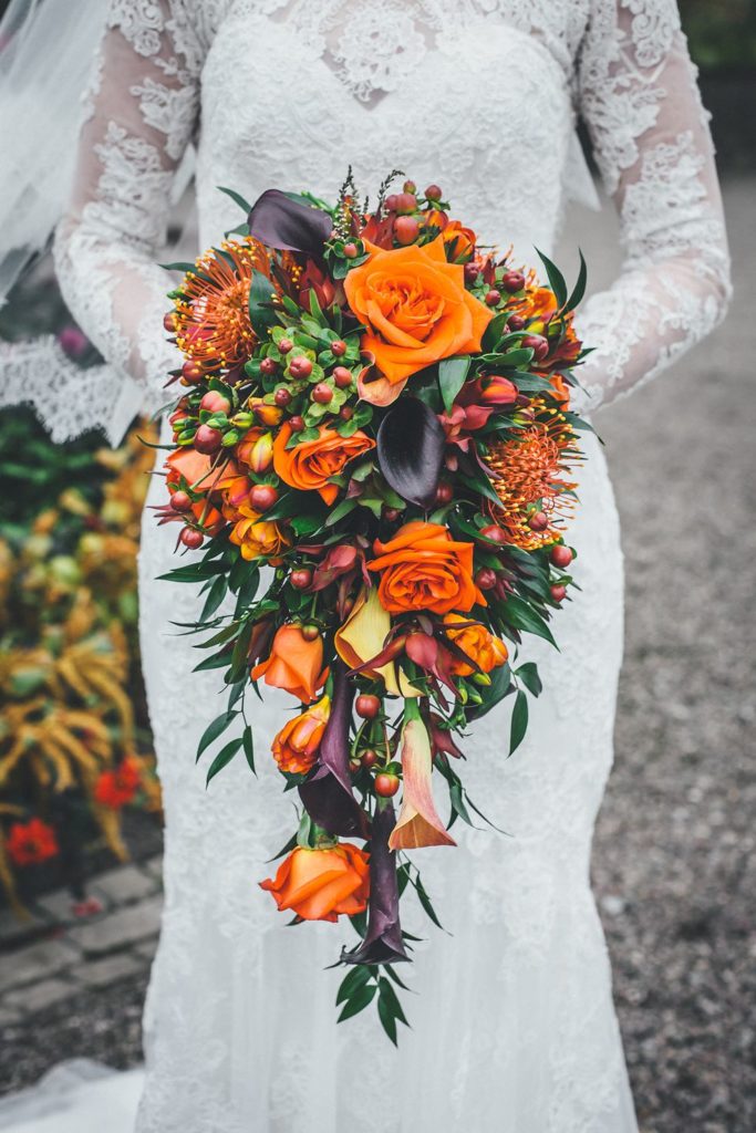 Bouquet sposa per l'autunno