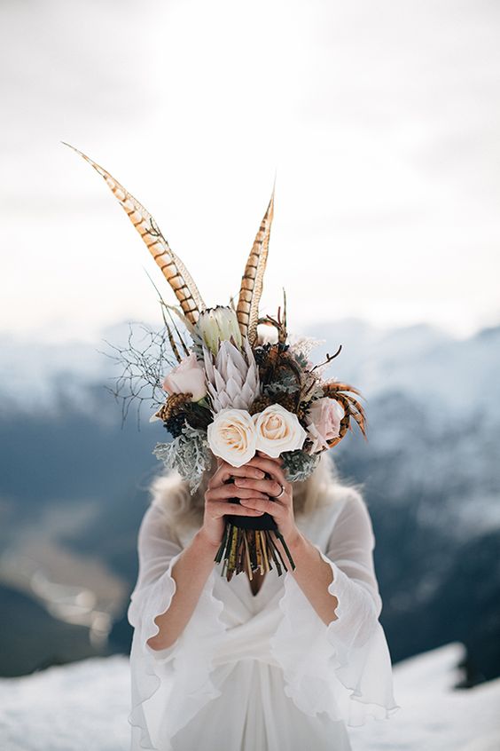 Bouquet sposa per l'autunno