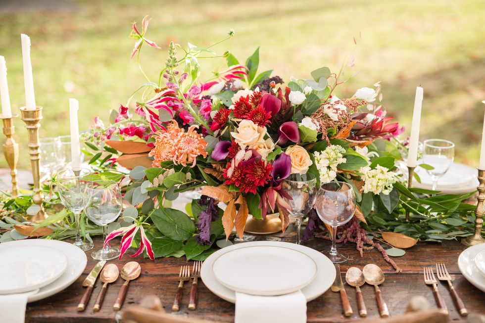 temi per il matrimonio autunnale