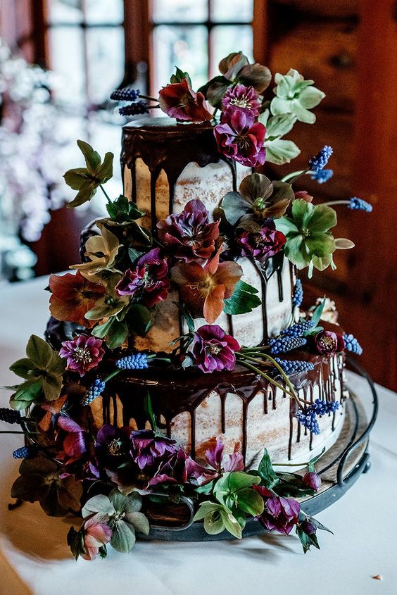 Le più belle wedding cake autunnali