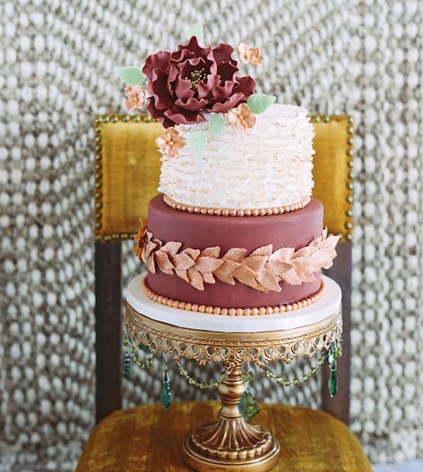 wedding cake autunnali