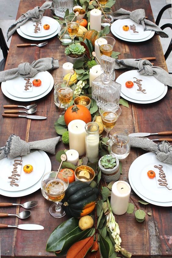 Arte della tavola: altre tradizioni - Il Thanksgiving