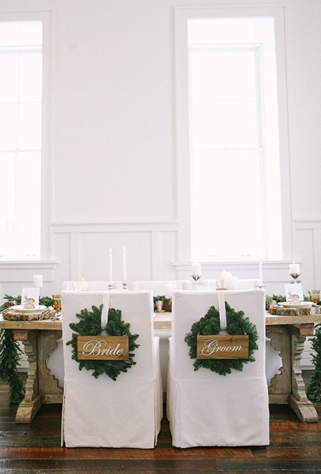 Ispirazioni per il matrimonio invernale