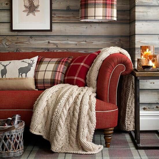 La casa si veste d'inverno