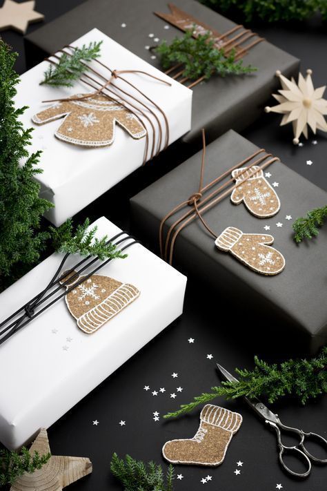 Pacchetti di Natale creativi