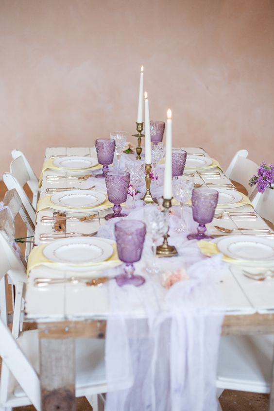 Le mise en place wedding più belle viste nel 2018