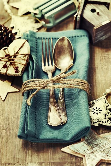 I tovaglioli per le tavole di Natale