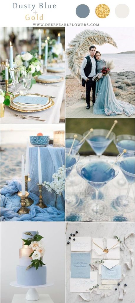  palette di colori più belle per il matrimonio estivo