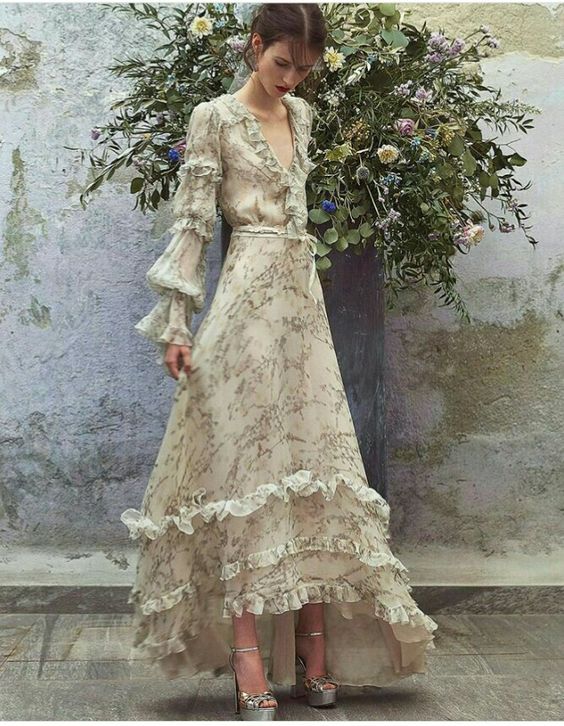 la sposa vintage anni '70