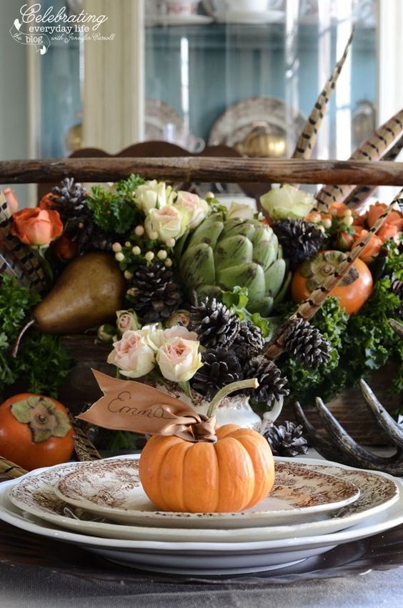 Idee e fai da te per la tavola d'autunno