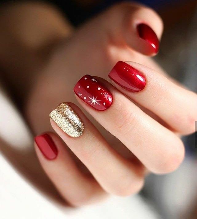 Nail art per le feste natalizie