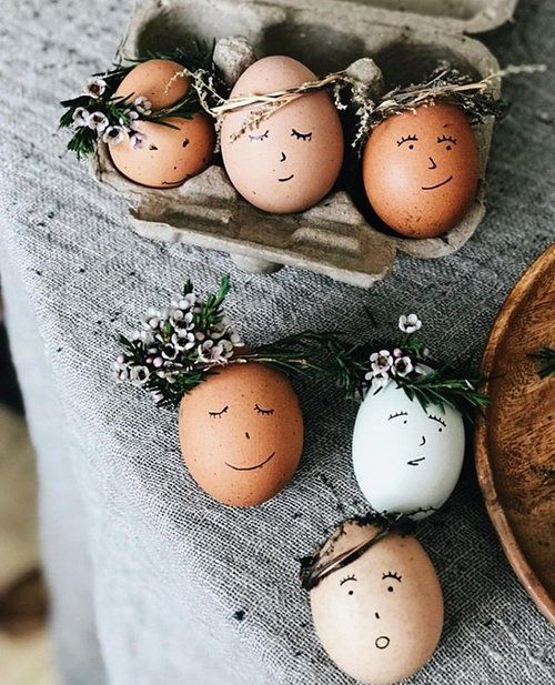 Idee per decorare le uova di Pasqua!