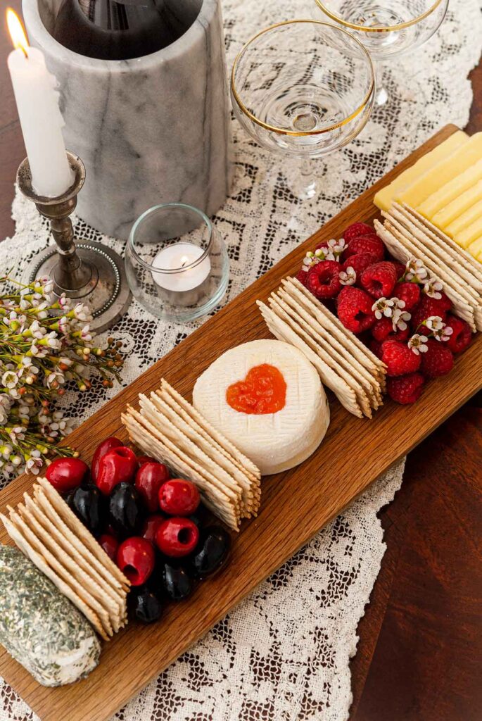 Romantici cocktail e golosi taglieri per San Valentino